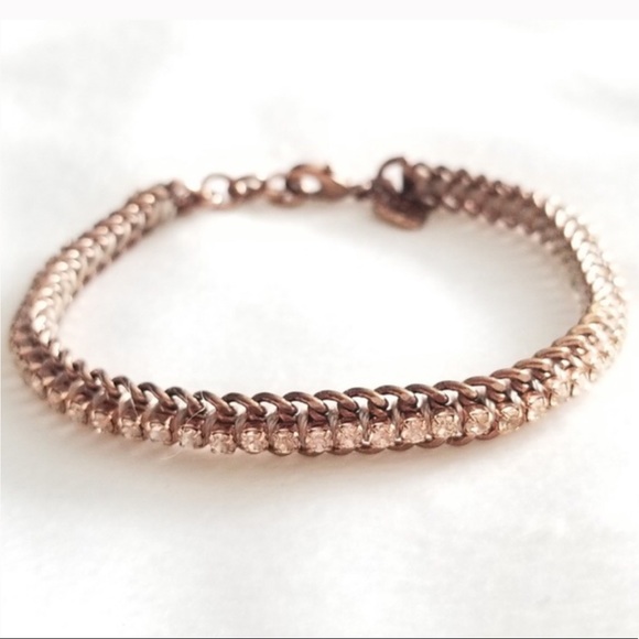 Stella & Dot Jewelry - Stella & Dot Rose Gold Cup Chain Bracelet